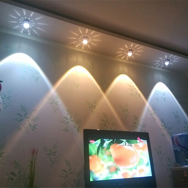 3W Crystal Led ceiling lights restaurant ktv living room balcony for home decoration - ePeriodLED
