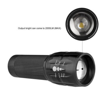 2000LM Zoomable Mini LED Flashlight Torch lamp - ePeriodLED