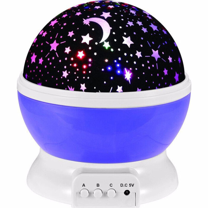 Romantic Rotating Star Moon Sky LED Night Projector - ePeriod Led Lighting Store