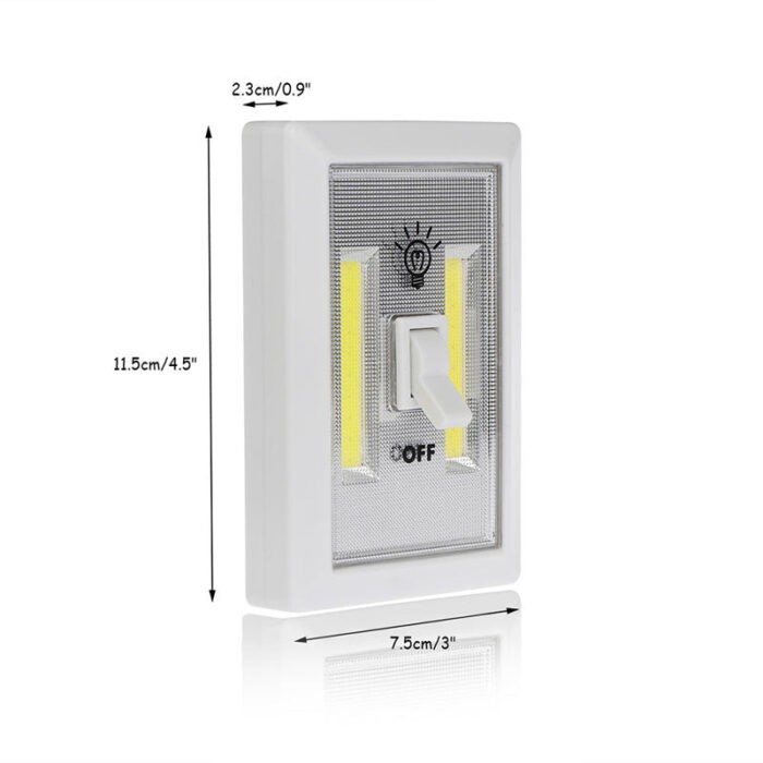 Magnetic LED Night Light COB with Switch Magic Tape - ePeriod Led Lighting Store