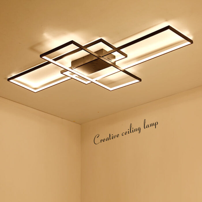 Rectangle Modern Aluminum Led ceiling lights AC85-265V - ePeriod Led Lighting Store