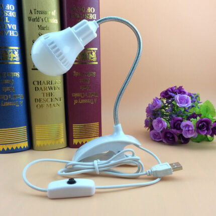 Creative Flexible USB Clipper Clip Eye Protection Led Table Lamp Home Decor - ePeriodLED