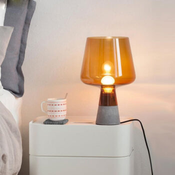Nordic Table Lamp Bedside Lamp Glass Bedroom Led Desk Lamp Home decor - ePeriod Led Lighting Store
