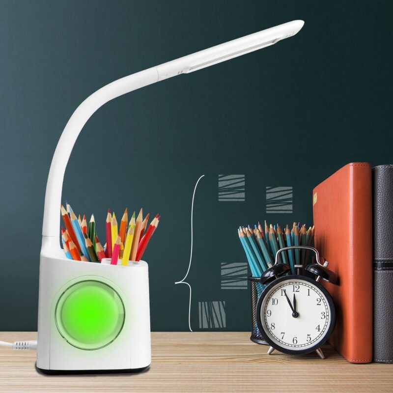 Led desk lamp with usb charging port&screen&calendar&color table lamp - ePeriod Led Lighting Store