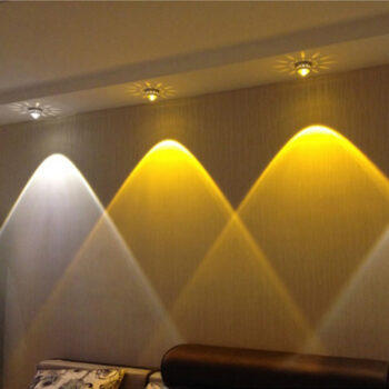 3W Crystal Led ceiling lights restaurant ktv living room balcony for home decoration - ePeriodLED